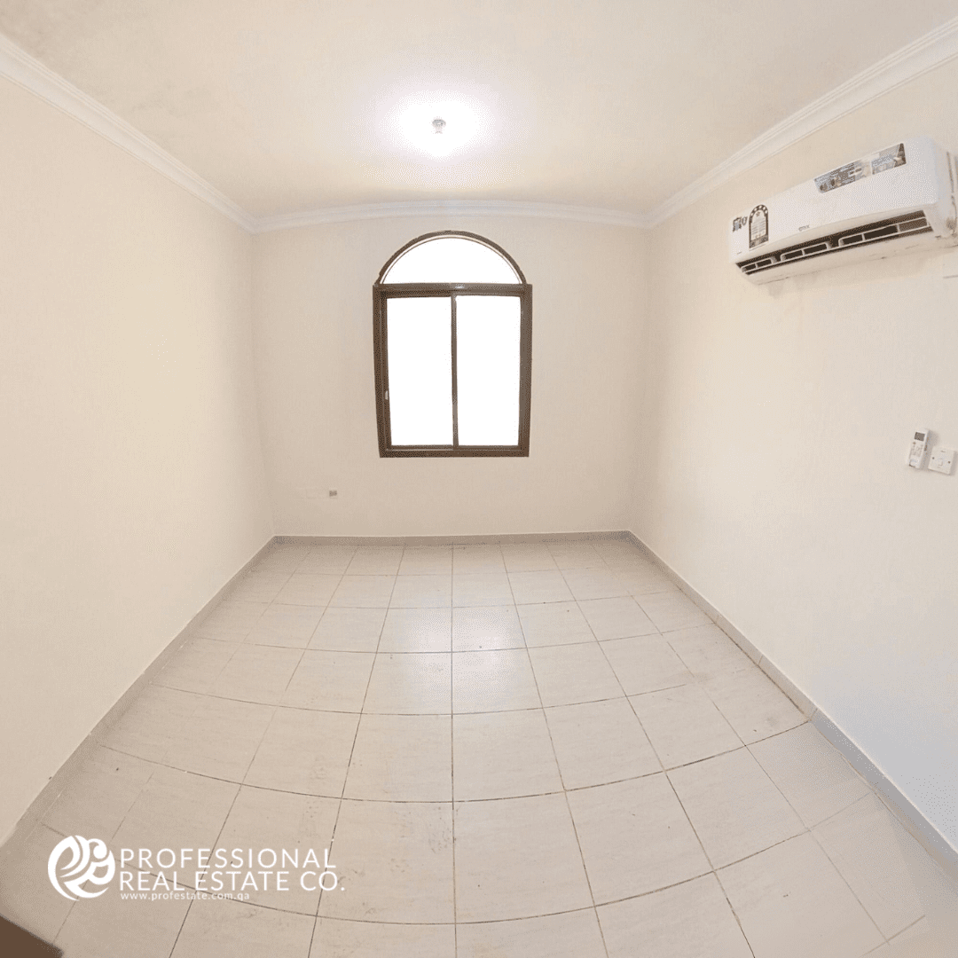 Second bedroom of Unfurnished 3 BHK Apartment in Al Sadd, Near Avenue Hotel, suitable for bachelors or families.