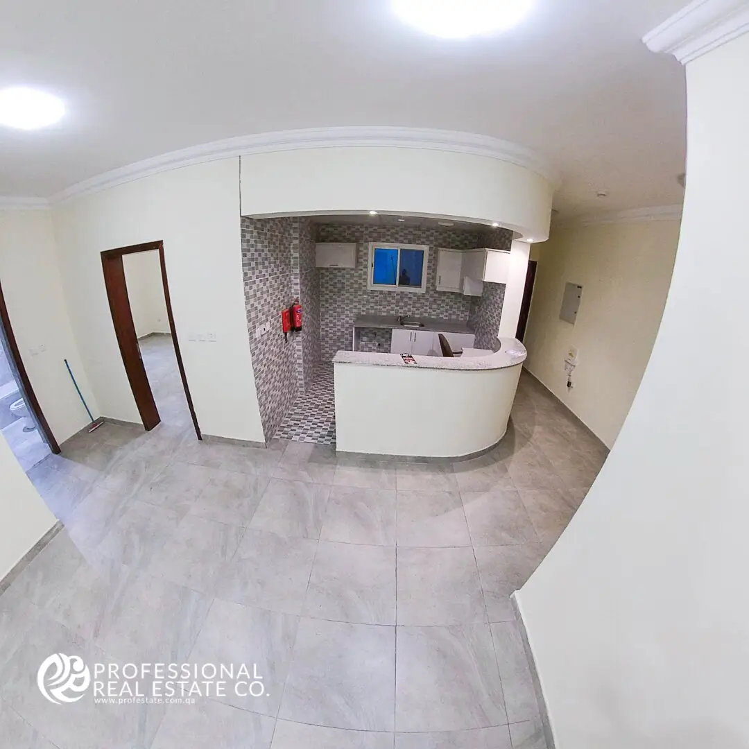 Spacious Hallway in Unfurnished 2 BHK Apartment in Muntazah – Connects All Rooms with Ease