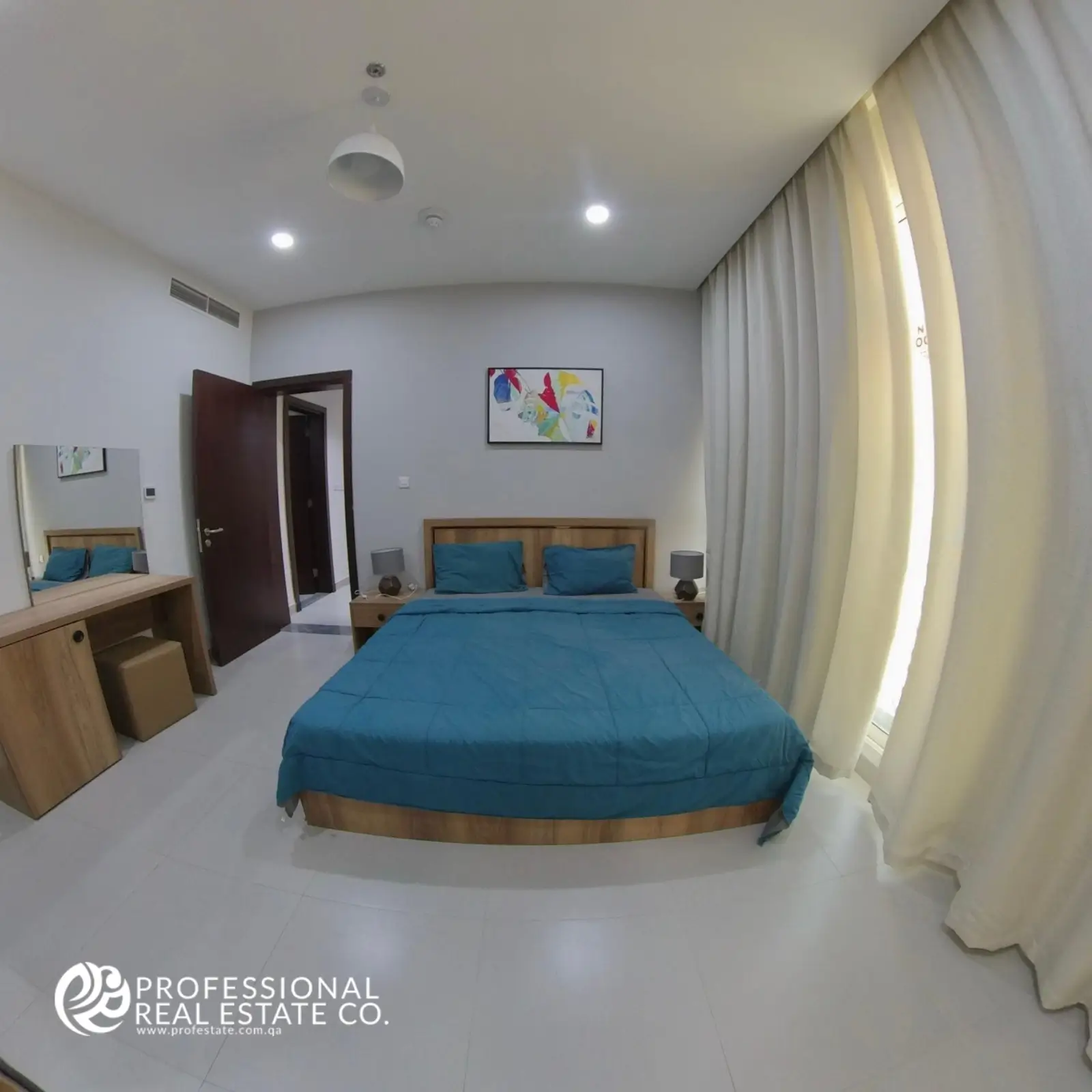 Second Bedroom in the 2 BHK apartment for rent in lusail.