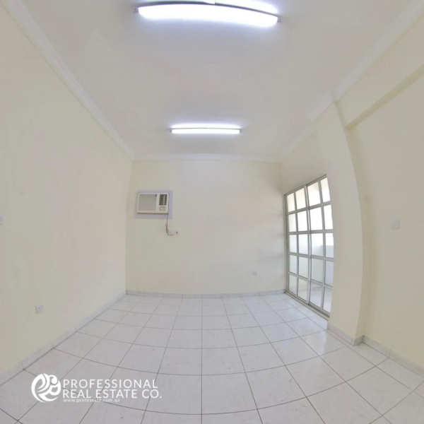 Bedroom in unfurnished 2 BHK apartment in Najma with spacious layout, natural light, and ready for customization.