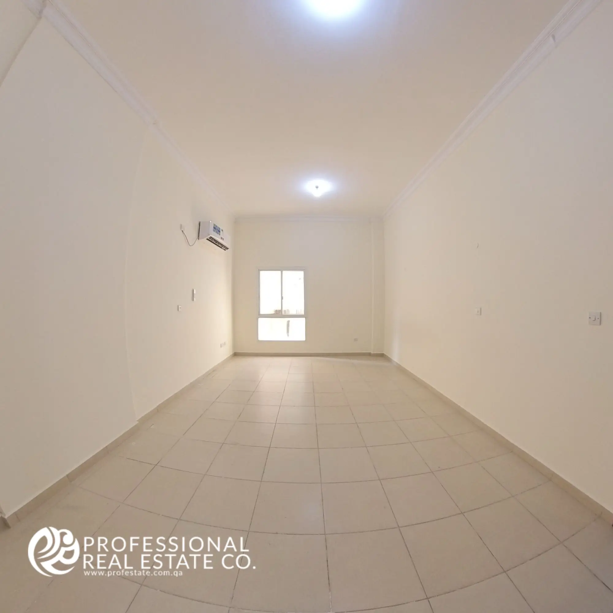 Fourth bedroom in an unfurnished 4 BHK apartment for rent in Al Naser, providing a versatile space for personalization and design.