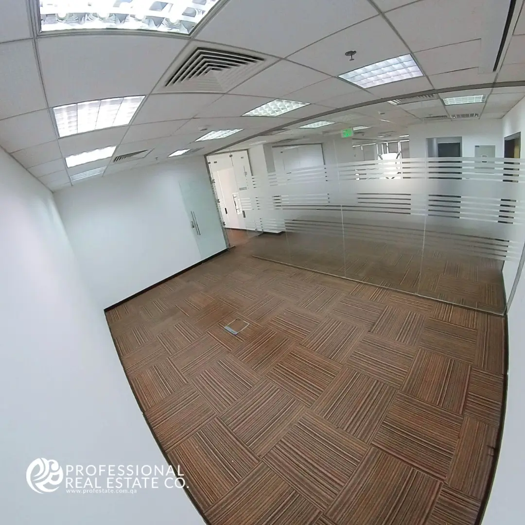 Private office room in unfurnished office open space in Bin Mahmoud, Doha